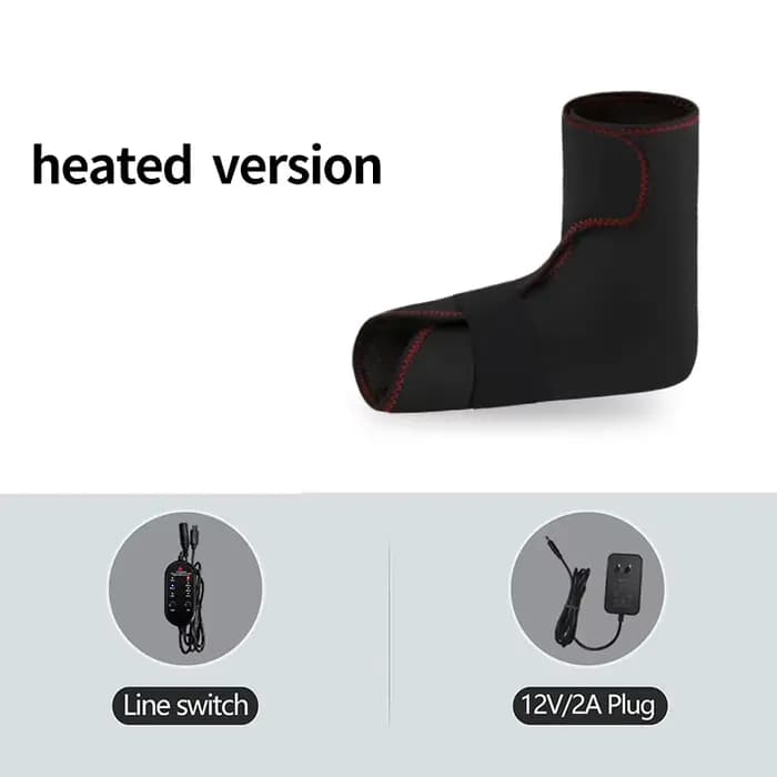 Couverture chauffante électrique pour les pieds, enveloppement chauffant pour les pieds, détente à d