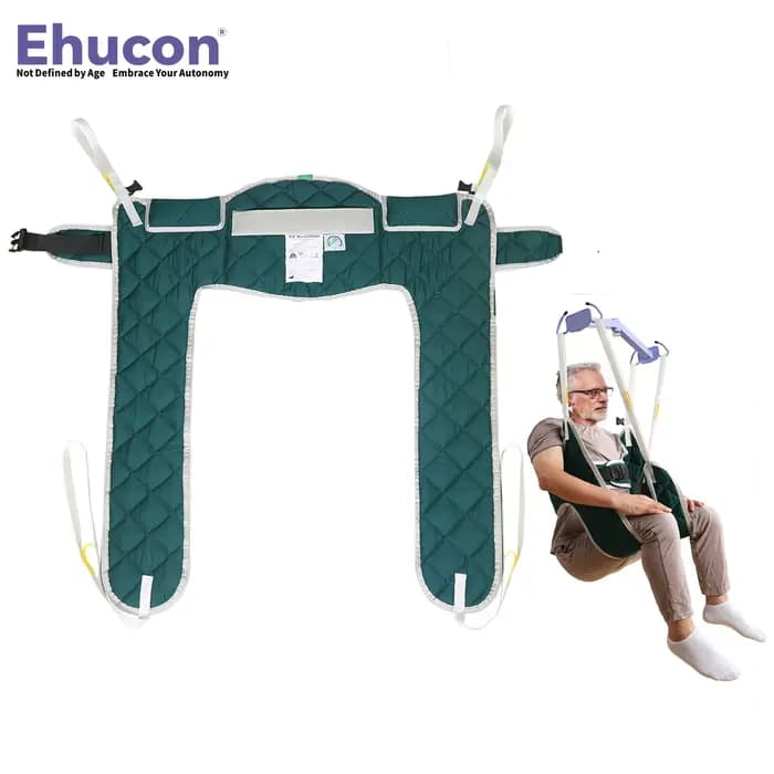 Ehucon – aide au levage des patients, écharpe de transfert, jambe divisée, harnais de toilette, conf