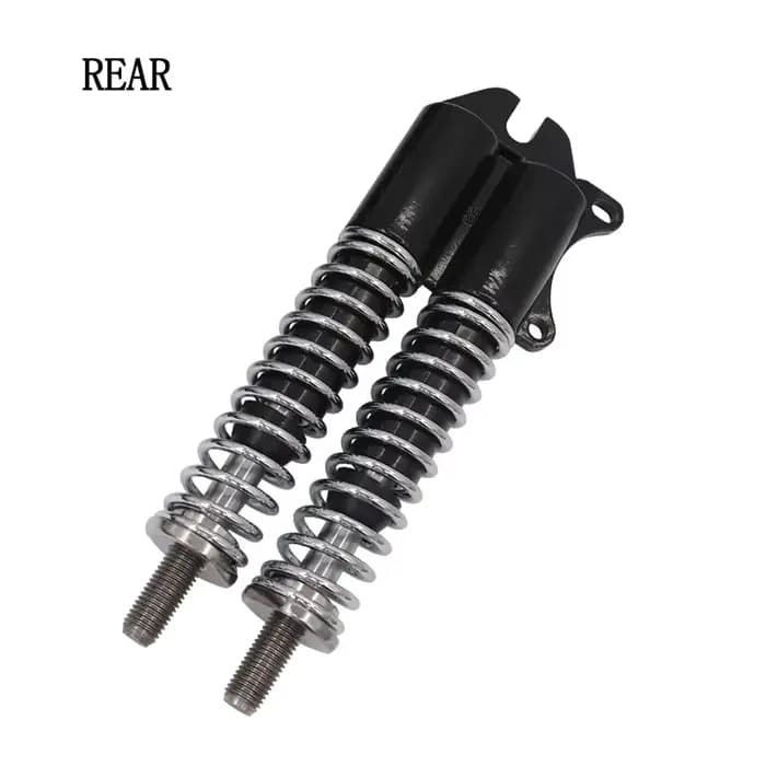 Amortisseur hydraulique de 10 pouces pour roue avant et arrière à double entraînement pour trottinet