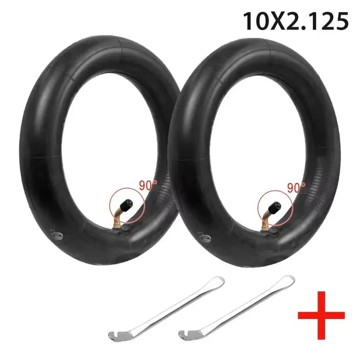 Tubes de Scooter 10x2 plus épais 10x2.125 10x2.5, chambre à air pour Scooter électrique, fauteuil ro