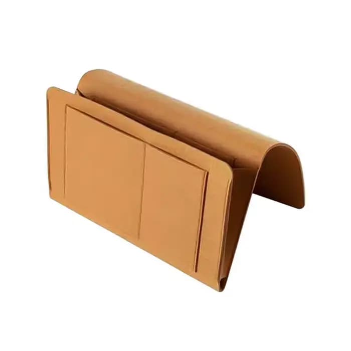 Caddie pour fauteuil de maison, canapé en feutre, organisateur d'accoudoir inclinable pour Magazine,