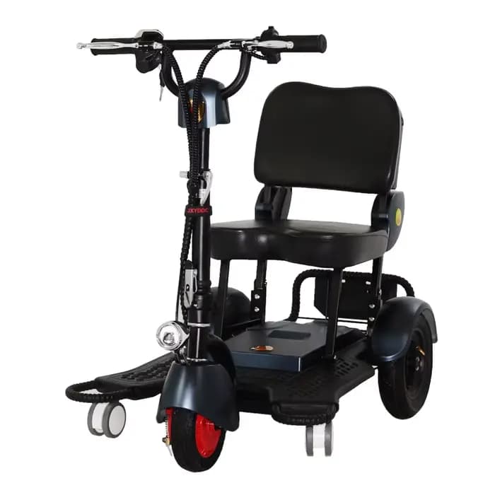 Tricycle électrique 300W 48V, petit Mini Scooter pliant pour la famille 12AH, 3 roues, Scooter de mo