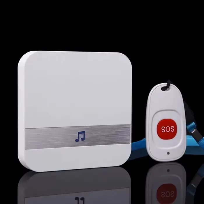 FORECUM-Sonnette SOS sans fil, alarme personnelle, système de sonnette d'appel, soins de sécurité à 