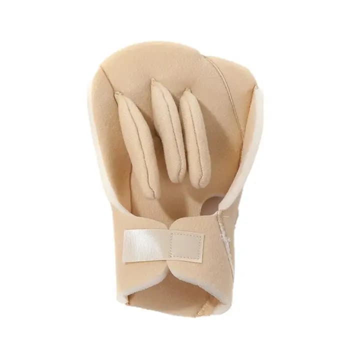 Gant de soutien pour la main avec séparateur de doigts intégré, coussin en mousse souple pour le dos