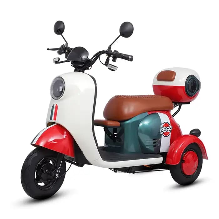 Scooter électrique adulte longue Distance puissant 1000W 60V 20AH femmes Parents enfant Tricycle éle