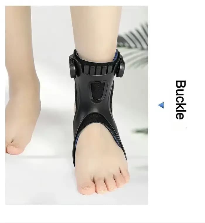 Orthèse de pied tombant AFO AFOs, Support de cheville avec boucle réglable confortable pour les chau