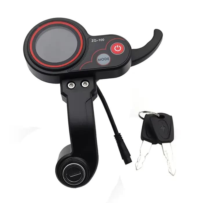 Compteur de kilométrage B48B-ZQ-100 avec clé, compteur de Scooter électrique réglable, affichage à 6