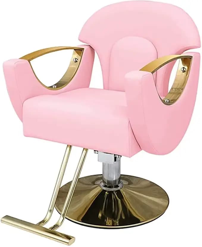 Meubles de Salon de coiffure modernes, maquillage de beauté, chaise de barbier de luxe, chaises de S