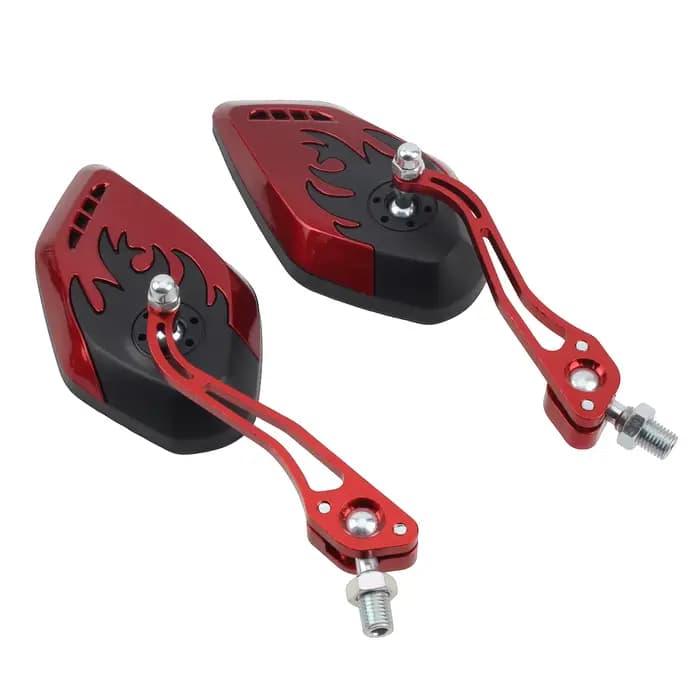 Rétroviseur universel pour moto et scooter, 360° °   Rétroviseurs rotatifs pour moto, pièces détaché