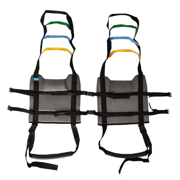 Entraînement de rééducation pour personnes âgées handicapées, ceinture de transfert de levage sur pi