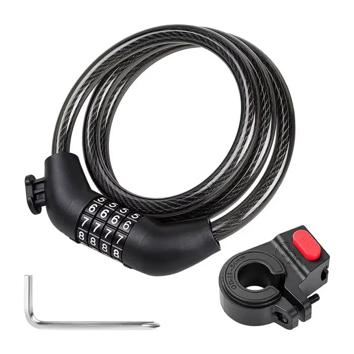 Verrou de scooter électrique, serrure à combinaison à 4 chiffres pour Xiaomi M365/Pro2/pour GXL/pour
