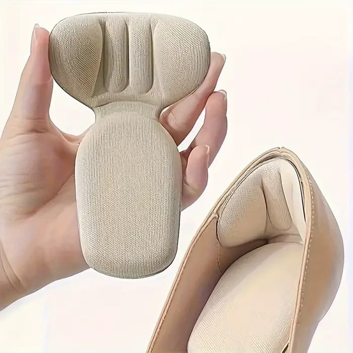 Coussinets et supports de talon en mousse épaisse en forme de T – Doux, respirants, antidérapants, d