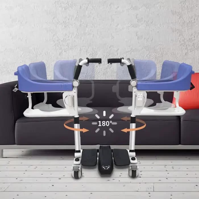 Chaise de transfert pour personnes âgées, pour ascenseur, toilettes et hôpital - équipement de sécur