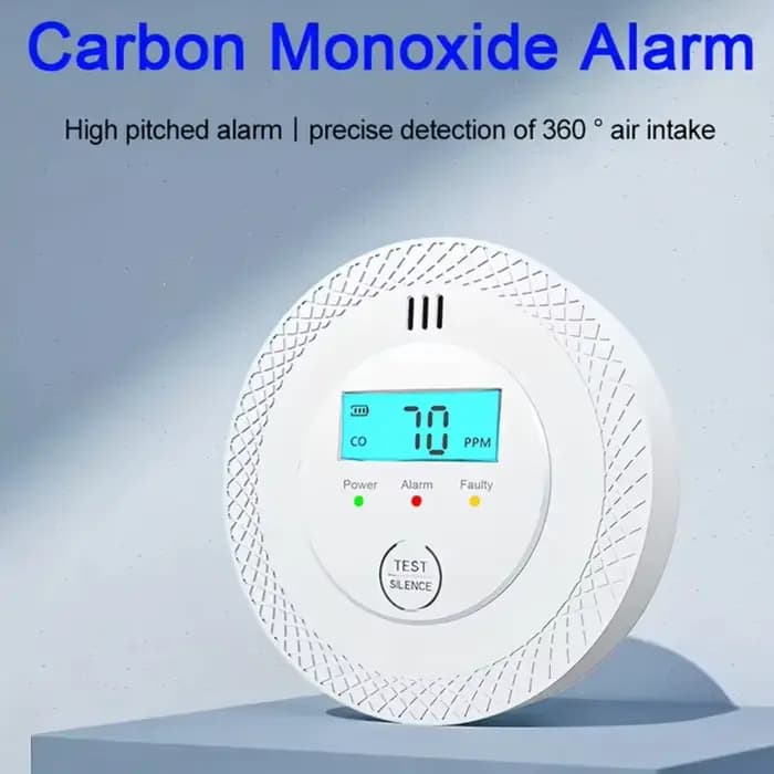 Détecteur de monoxyde de carbone, Protection de sécurité indépendante, détecteur de gaz, affichage n