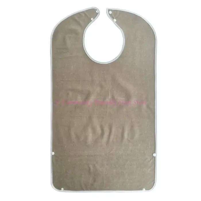 85ae 78x45cm Repas pour adultes imperméables manger Bib Bib âgé repas âgés.