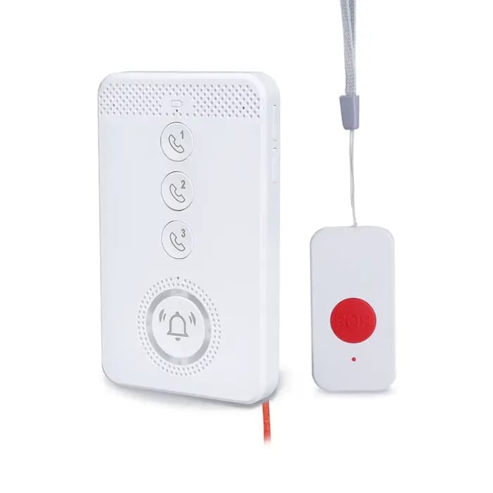 Topvico 4G GSM bouton de panique soins aux personnes âgées appels vocaux SOS pour aider à parler gra