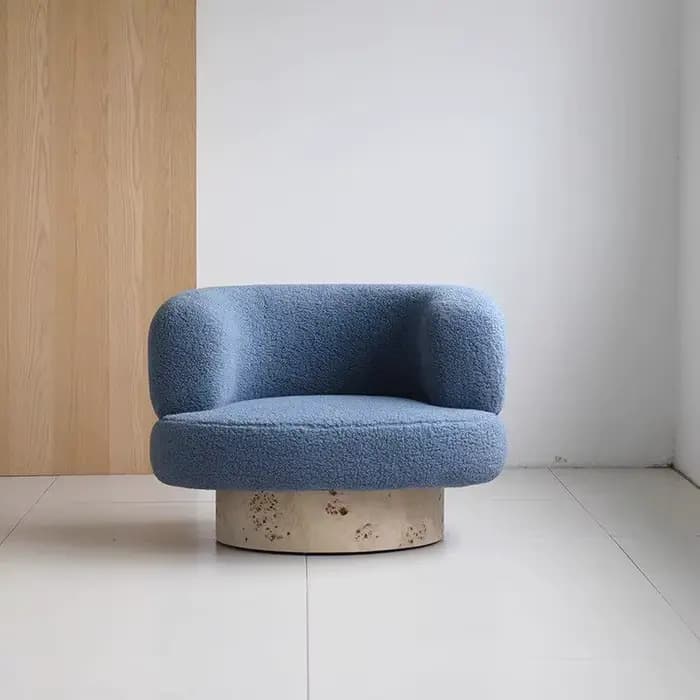 Fauteuils d'appoint pivotants sur pieds, design français, pour salon, relaxants, artistiques, fauteu