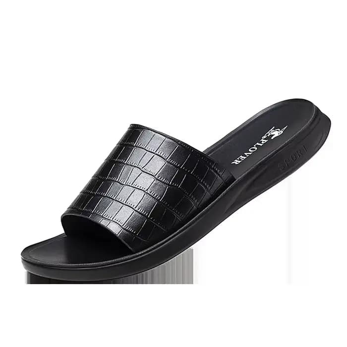Sandales décontractées de haute qualité pour hommes, pantoufles de maison confortables, chaussures d