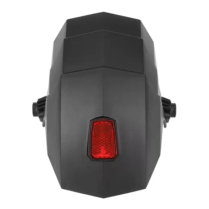 Garde-boue arrière en plastique ABS pour Scooter électrique, Anti-usure, avec sangle réfléchissante,