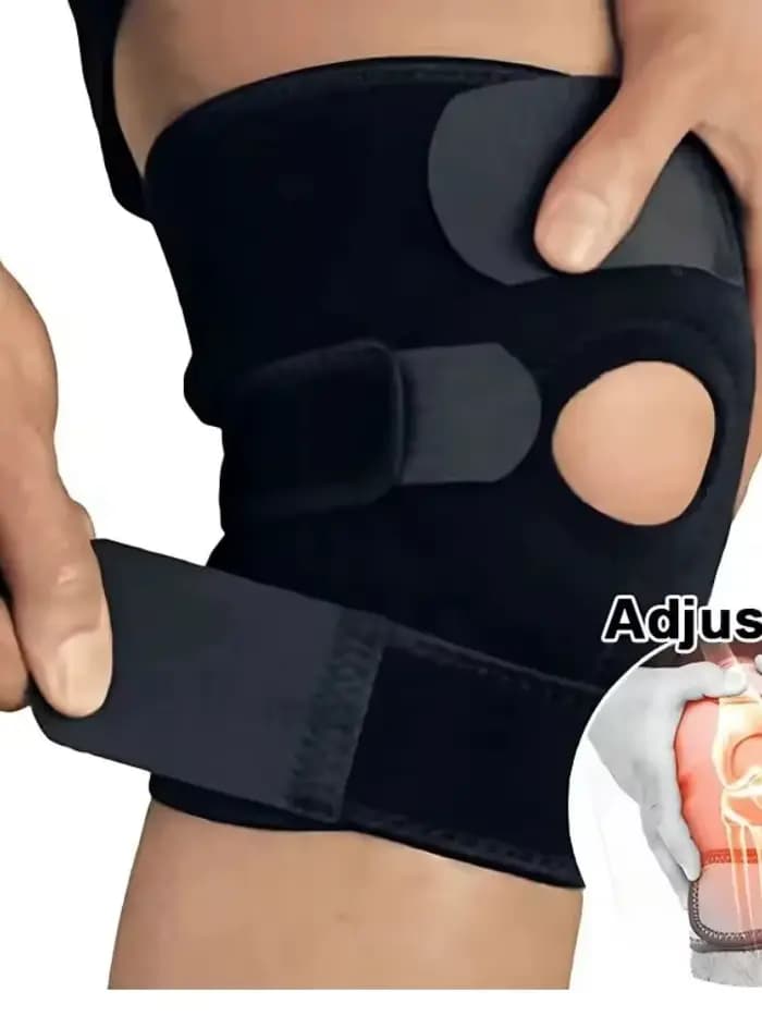1PC genouillère orthopédique genouillère soutien douleur articulaire Relif rotule protecteur réglabl