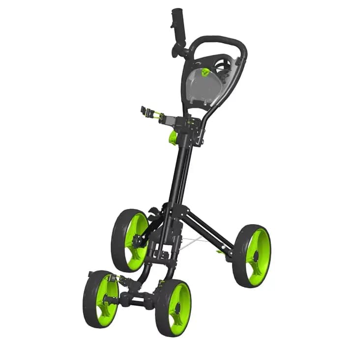 Voiturette de golf électrique pliable avec batterie 14Ah 20Ah, chariot de transport pour hommes et f