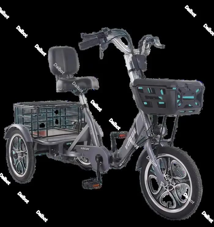 400W adulte Cargo vélo électrique nouveau Tricycle électrique à 3 roues pliant longue portée 60KM mo