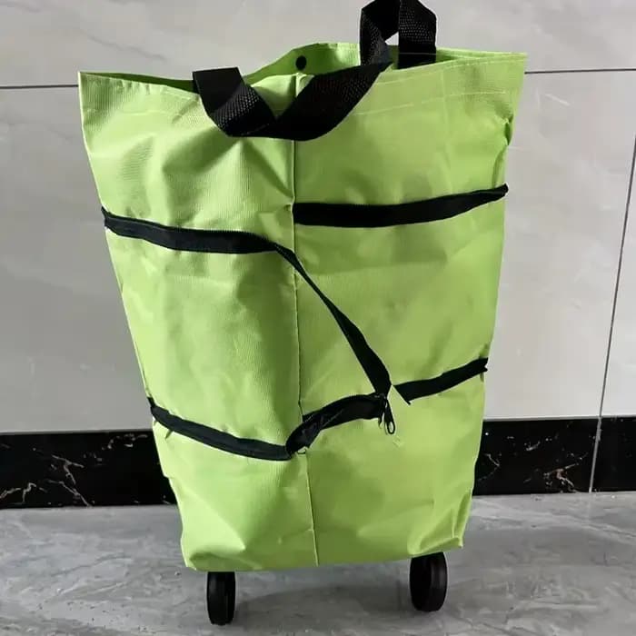 Chariot de courses pliable et portable avec roues |   Chariot à main léger de type sac à dos pour us