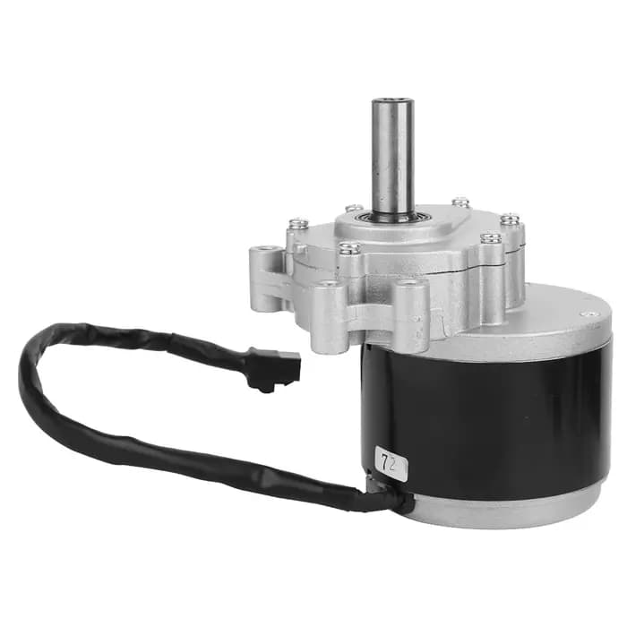 Accessoire de moteur de brosse pour fauteuils roulants électriques en métal 75r/min 24V250W MY1016z 