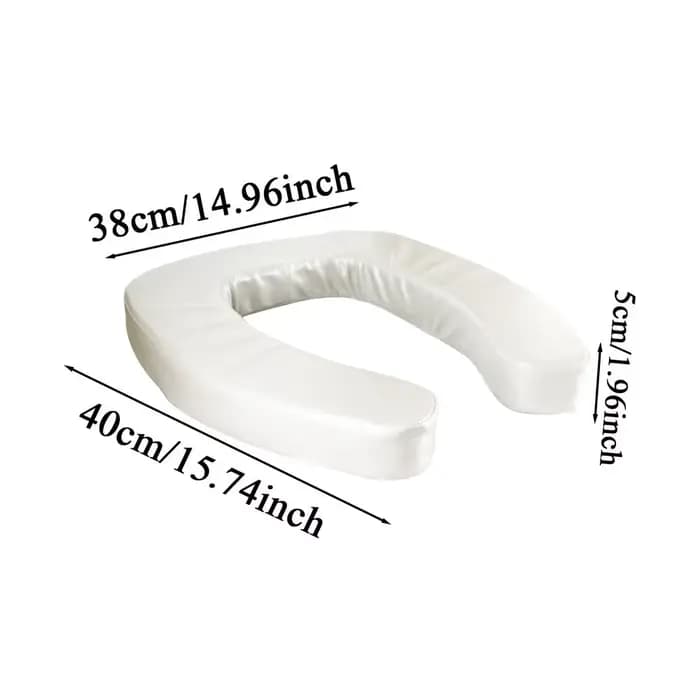 Rehausseurs de toilettes pour seniors, imperméables, ergonomiques, antidérapants, avec siège rembour