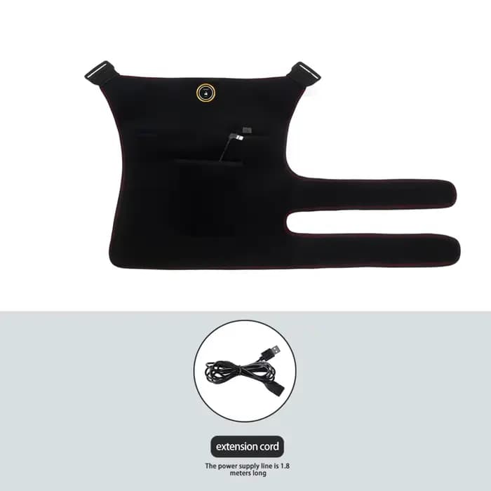 HIP Wrap chauffant électrique – Masseur HIP – Réglage à 3 niveaux – Relaxation musculaire des hanche