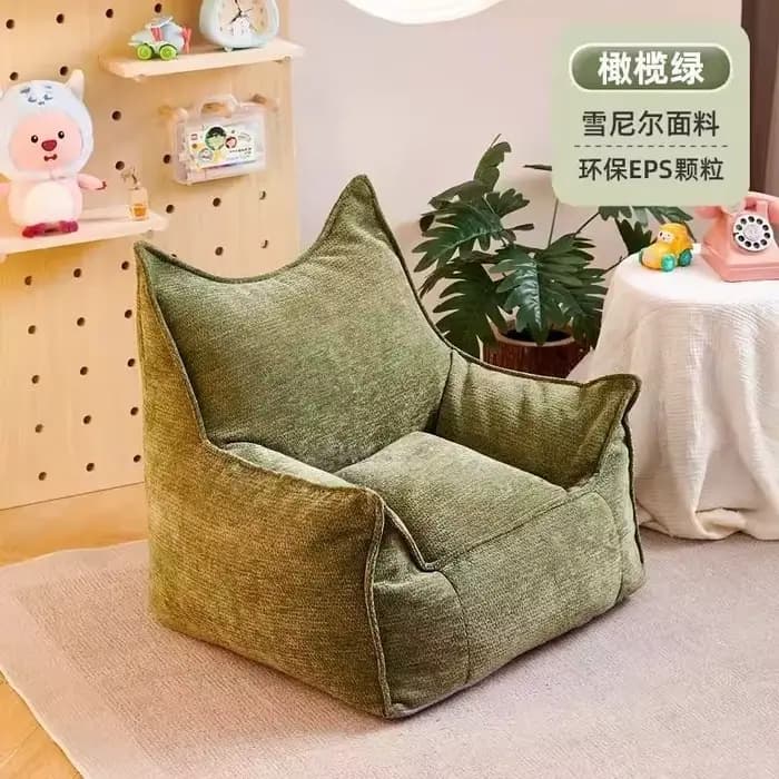 Petit canapé simple, chaise pour chambre d'enfant, salon, bébé, pouf, chaise de loisirs simple, cana