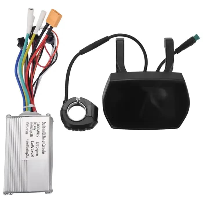 Kit de contrôleur de Scooter électrique A51Q-48V 25A 1000W avec tableau de bord de Scooter d'afficha