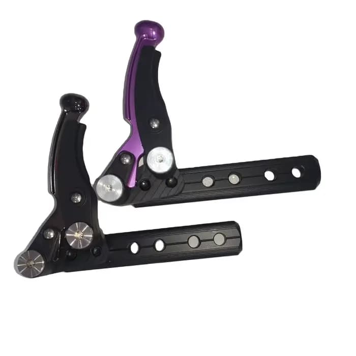 1 paire de pièces de rechange pour fauteuil roulant en alliage d'aluminium, frein à main pour fauteu