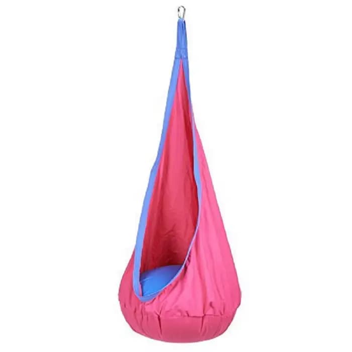 Chaise de jardin, hamac, coussin d'air durable, corde réglable, siège confortable, adapté à la relax