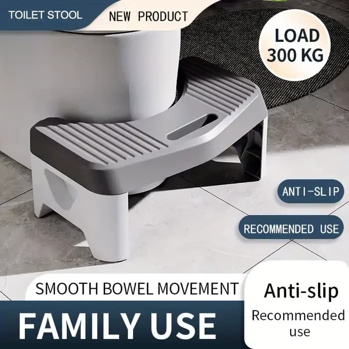Tabouret de toilette confortable pour adultes, enfants et femmes enceintes, aide à la position accro