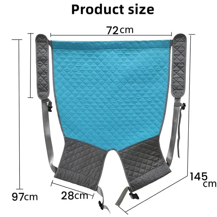Dispositif de transfert pour personnes âgées et alitées, coussin de transport pratique pour adultes,