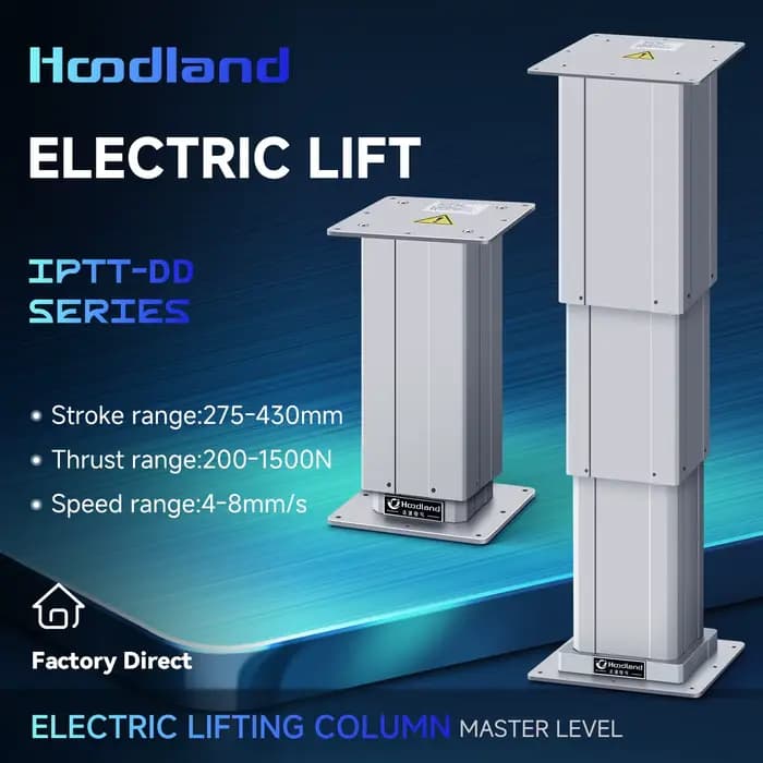 Ensemble de colonnes de levage électriques réglables en hauteur, IPTT DC12/24V avec contrôleur sans 