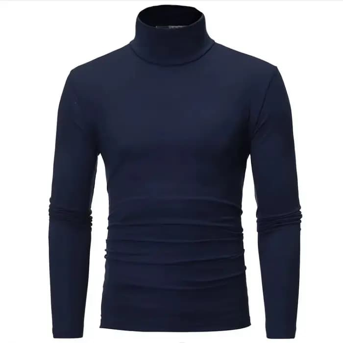 Pull chaud à col mi-haut, 360 °   proche du cou, sans couture pour résister aux vents froids. Utilis