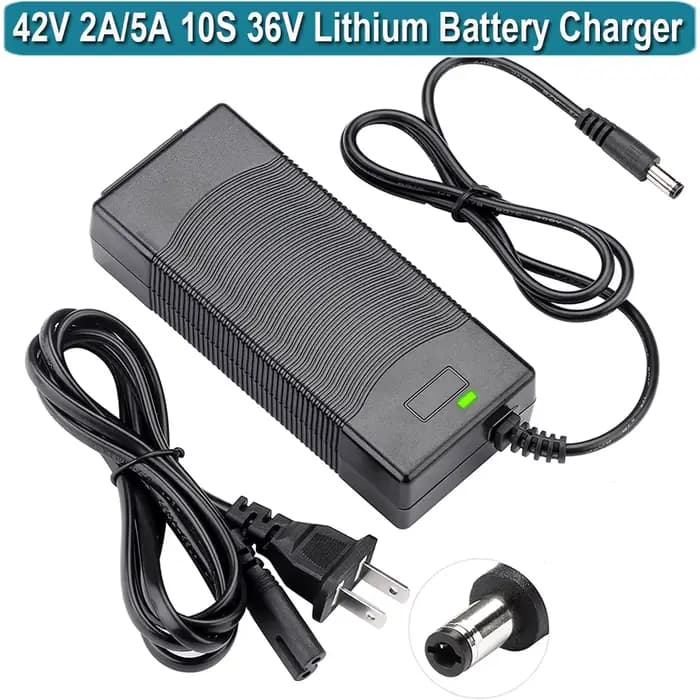 Chargeur de scooter 42V 2A pour Isinwheel S9 Pro S9 Max, IScooter I9/i9 Pro/1S, GXL V2, Apex XL, Riv