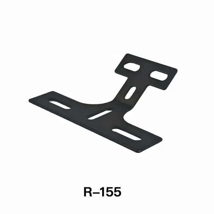 Support de plaque d'immatriculation arrière en métal pour trottinette électrique, adaptateur de cadr