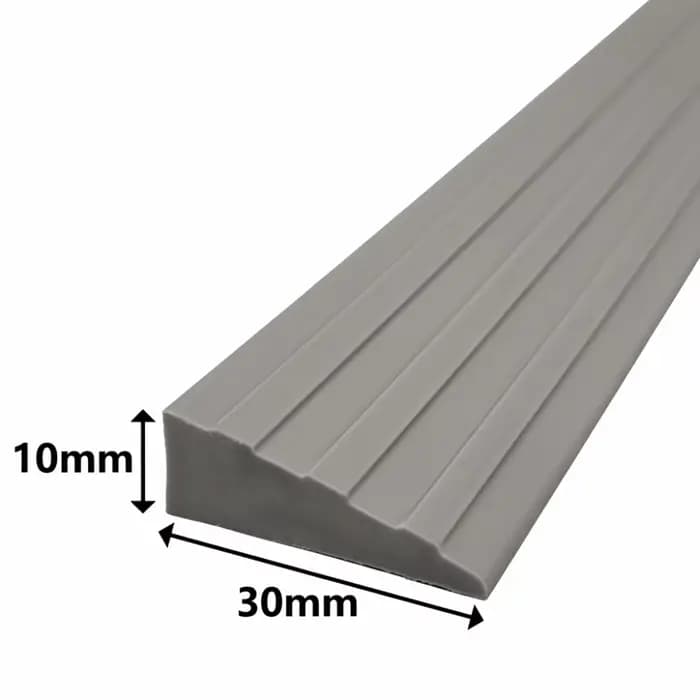 Rampes universelles de seuil pour tapis à carrelage, auto-adhésives, 60cm, pour fauteuils roulants, 