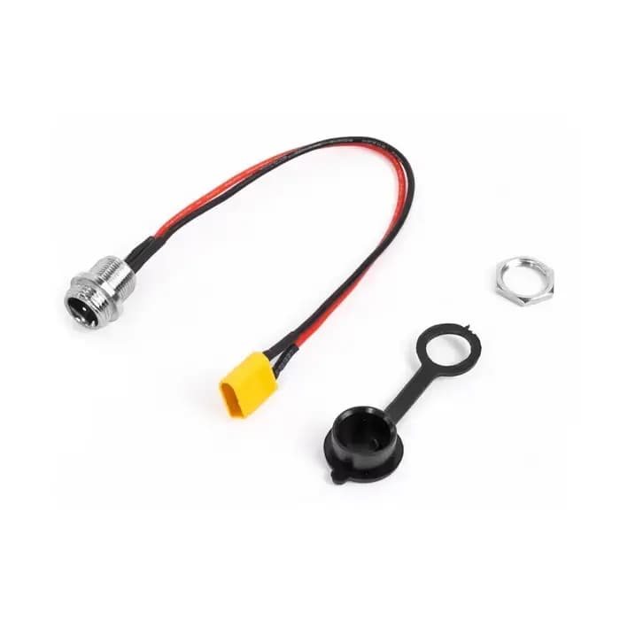 Prises de charge pour trottinette électrique GX-16, port de charge 3 broches GX16 pour VSETT 8 8+ 9 