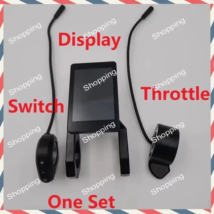 Tableau de bord A44M 48V pour Scooter électrique, affichage LCD, compteur numérique avec interrupteu