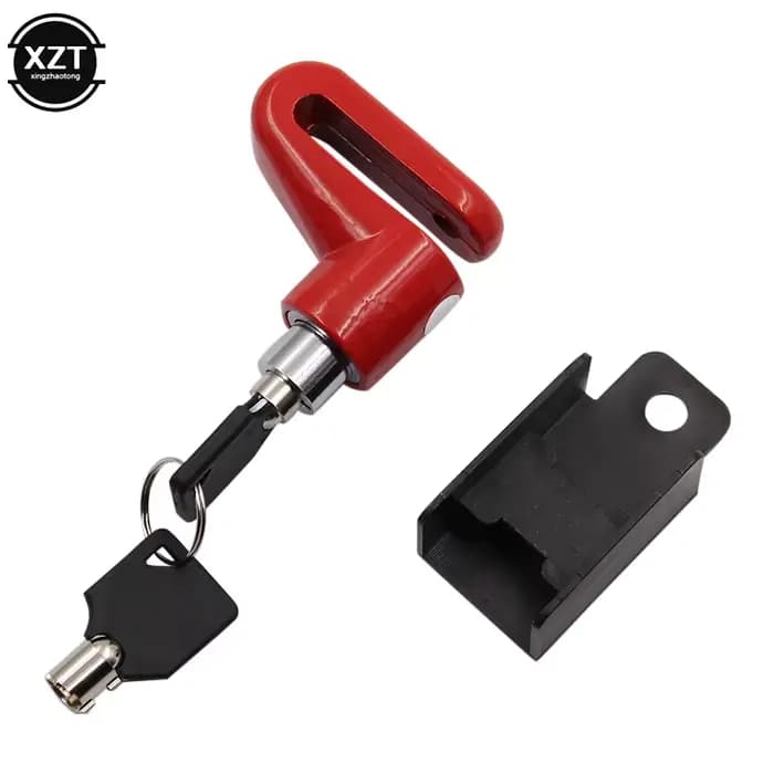 Serrure de sécurité antivol pour moto, frein à disque, vélo, scooter, protection antivol, accessoire