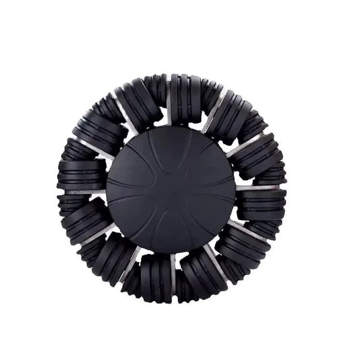 Roues Omni en TPU roue omnidirectionnelle pour Robot fauteuil roulant scooter de mobilité agv roue o
