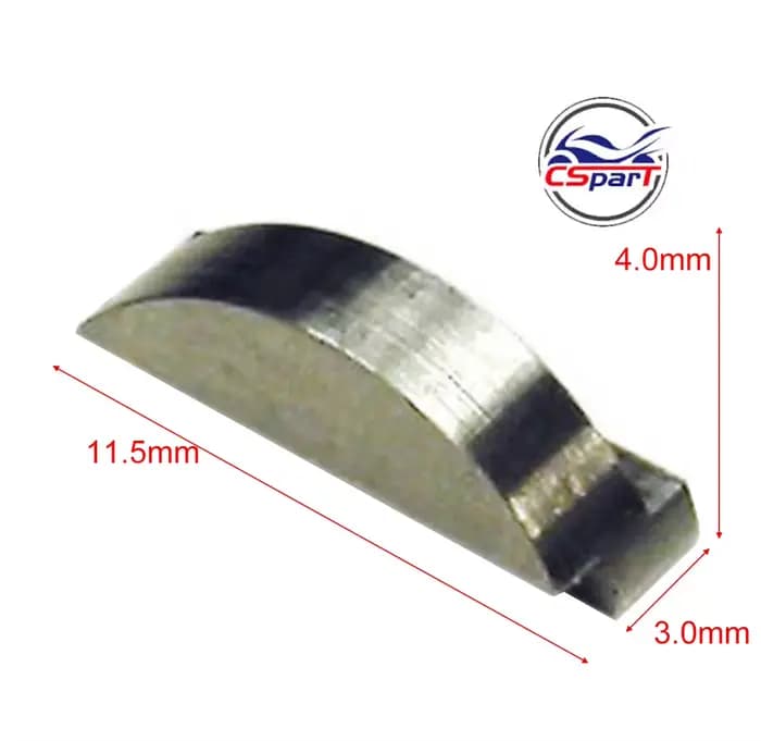 Clé de fusée Woodruff de Performance pour Mini Moto 2 temps 43CC 47CC 49CC refroidi par Air, vélo de