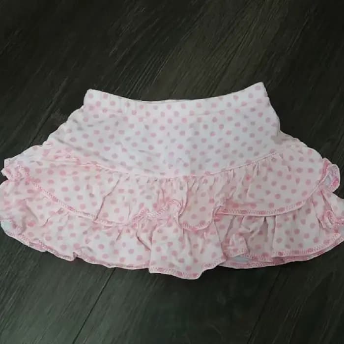 Jupe femme mode Streetwear rose motif à pois sport Style décontracté vintage Y2K Emo filles douce Ha