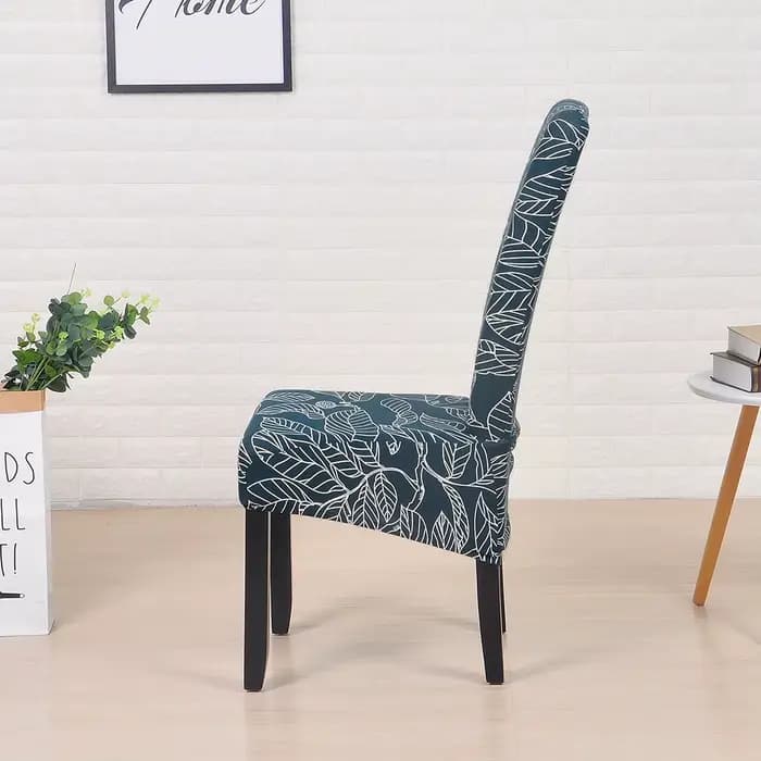 Housses de chaise de salle à manger imprimées de taille XL, grande housse de protection amovible et 