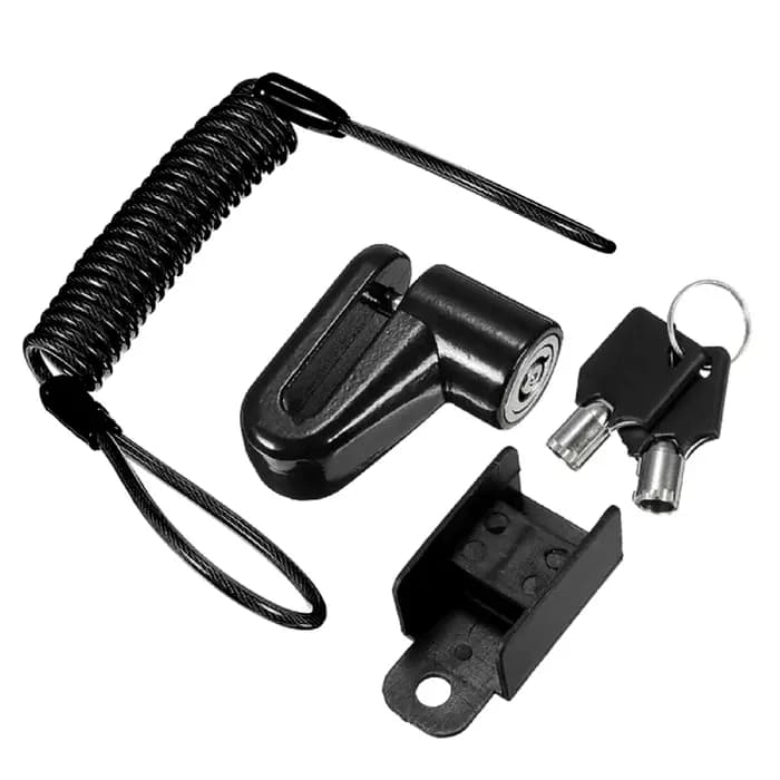 Serrure antivol pour Scooter électrique Xiaomi Mijia M365, fil d'acier, freins à disque, casier de r
