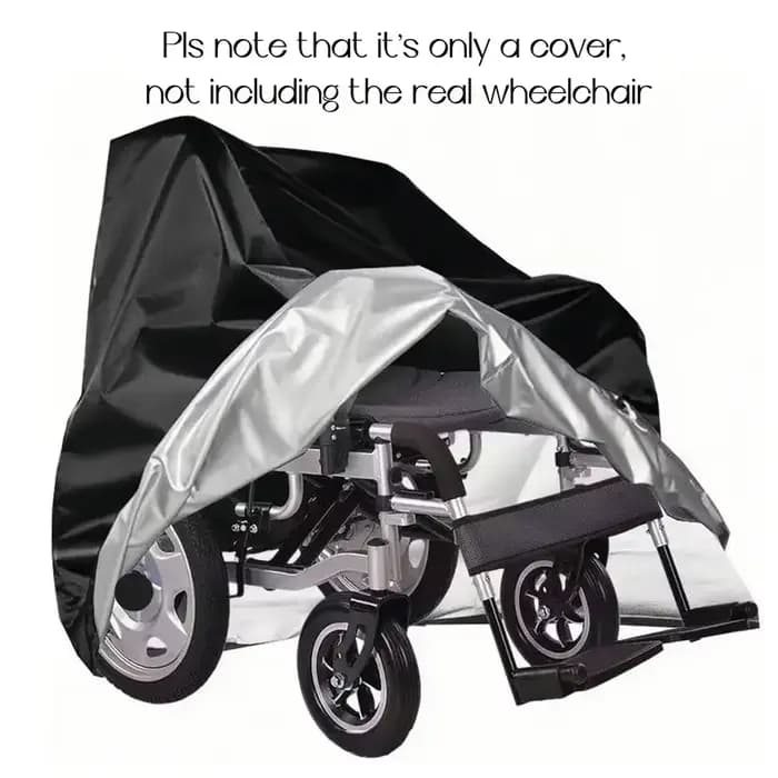 Juste pour fauteuil roulant électrique 210D durable, protection contre tous les temps, protection UV